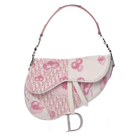 dior bag saddle pink